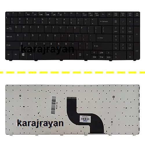 Keyboard Laptop Acer Aspire 5738-5742-5750_E1-570 Black