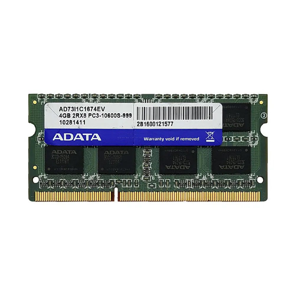 رم adata رم لپ تاپ 4 گیگ Adata DDR3-1333-10600 MHZ 1.5V - Image 1