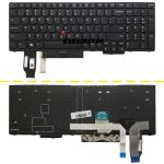 کیبرد لپ تاپ لنوو Thinkpad E580 مشکی-با موس-با فریم