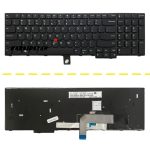 کیبرد لپ تاپ لنوو ThinkPad E570 مشکی-با موس-با فریم