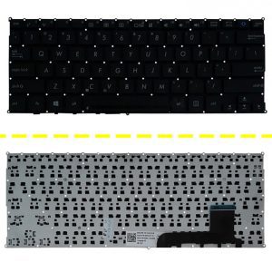 کیبرد لپ تاپ ایسوس X200 مشکی-اینترکوچک بدون فریم
