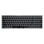 Keyboard Laptop Lenovo IdeaPad Z510 Silver with frame