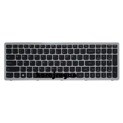 Keyboard Laptop Lenovo IdeaPad Z510 Silver with frame