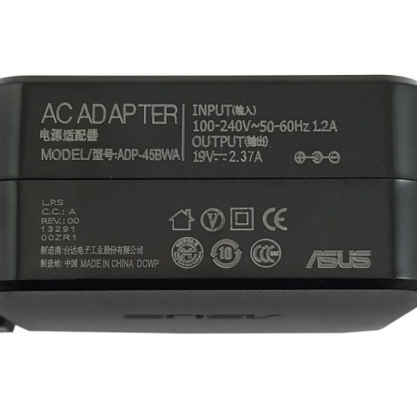 Adaptor Laptop Asus 19V 2.37A_ZenBook 3*1.1mm