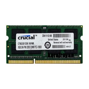 RAM Laptop Crucial 8GB DDR3-1333-10600 MHZ 1.5V_