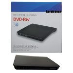 Box DVD External Laptop Pop-Up Slim Sata 12.7mm-USB3 Black