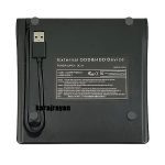 Box DVD External Laptop Pop-Up SuperSlim Sata 9.5mm-USB3 Black