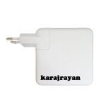 آداپتور لپ تاپ اپل Type C 61W بدون کابل
