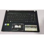 قاب کنار کیبرد لپ تاپ ایسر E5-475 مشکی به همراه کیبرد و تاچ پد