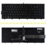 کیبرد لپ تاپ دل Inspiron 15-5000 مشکی-با بک لایت-با فریم