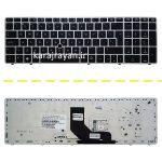 کیبرد لپ تاپ اچ پی EliteBook 8560P نقره ای-با موس و فریم