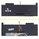کیبرد لپ تاپ ایسوس TUF Gaming FX507 مشکی-با بک لایت به همراه کلید پاور