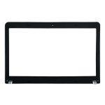 قاب جلو ال سی دی لپ تاپ لنوو Thinkpad Edge E540 مشکی-نقره ای غیرتاچ چهار پیچ-ال ای دی نازک