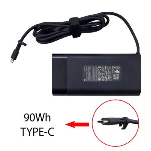 آداپتور لپ تاپ اچ پی 20V 4.5A Slim_Type C